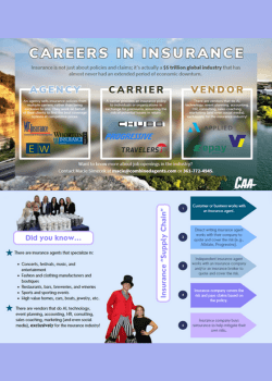 Careers in Insurance Graphic